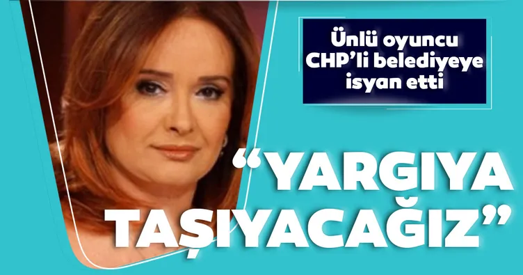 Ünlü oyuncu Müjde Ar CHP'li Bodrum Belediyesi'ne isyan etti: Yargıya taşıyacağız