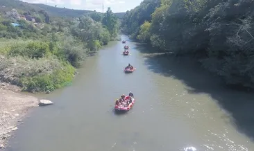 Melen Çayı’nda adrenalin depoluyorlar