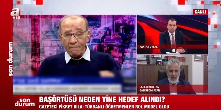 Gazeteci Ekrem Kızıltaş’tan başörtüsünü hedef alan Fikret Bila’ya çok sert tepki: 28 Şubat döneminde kalmış!