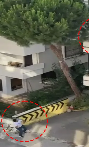 Maltepe’de kadına şiddet iddiası mahalleliyi sokağa döktü: Balkondaki adama taş fırlattılar