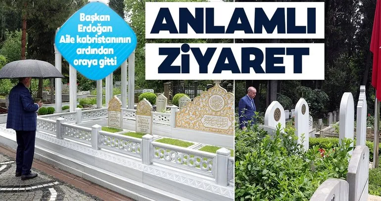 Cumhurbaşkanı Erdoğan’dan mezarlık ziyareti! Anne ve babasının ardından oraya gitti...