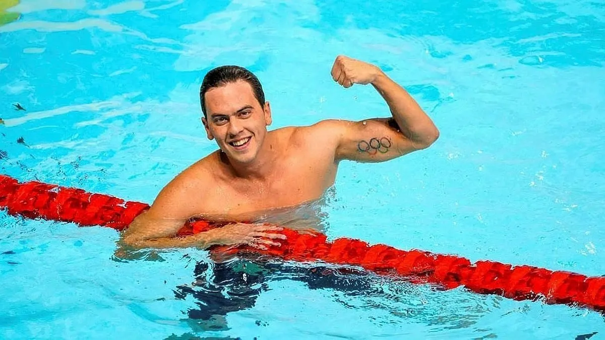 Milli yüzücü Berkay Ömer Öğretir, Paris 2024'te yarı final hakkını alamadı
