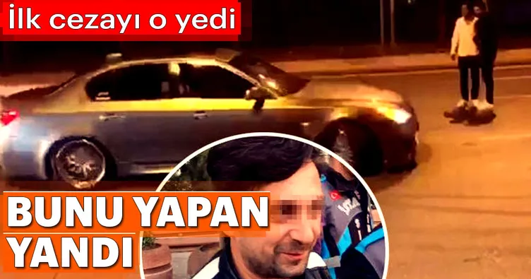 Bunu yapan yandı! İlk cezayı o yedi