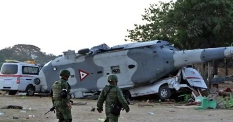 ABD-Meksika sınırında helikopter kazası