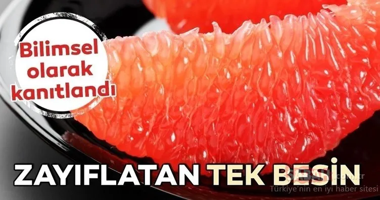 Bu besinin zayıflattığı ortaya çıktı! İşte evde olanlar için besinlerin kalori listesi