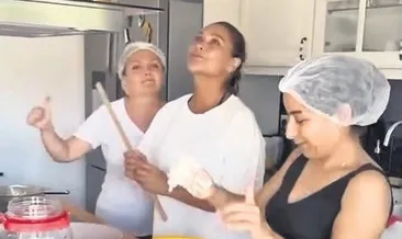 Hem yemek yapıyoruz hem eğleniyoruz’