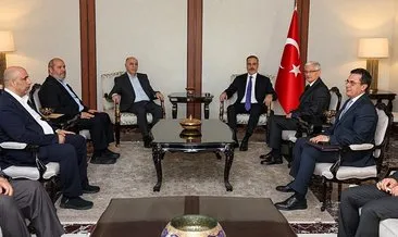 Bakan Fidan, Hamas heyetiyle görüştü #ankara