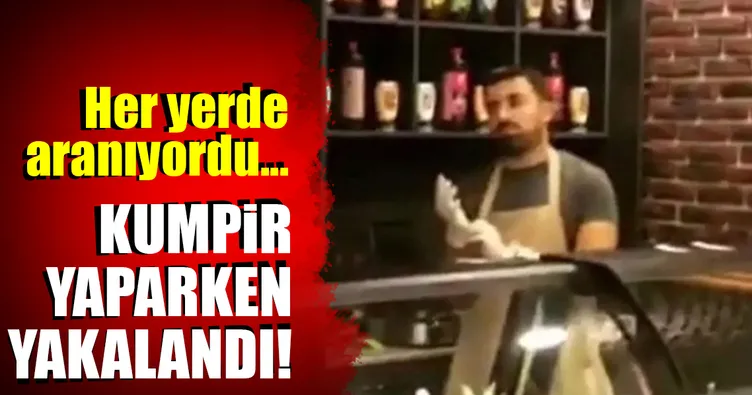 FETÖ'cü eski pilot kumpir satarken yakalandı!