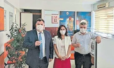 Başkan Doğruer ehliyetini tanıttı