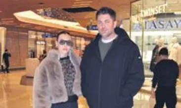 Ünlü çift alışverişte