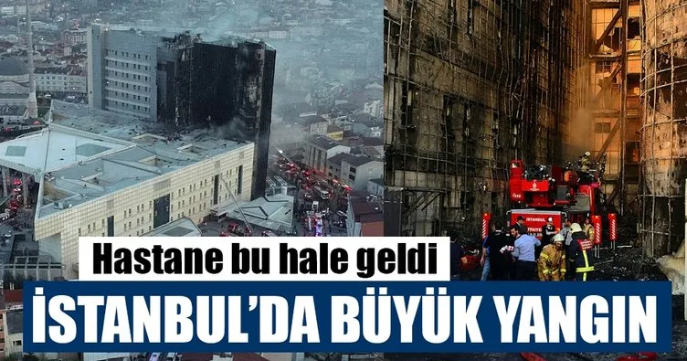Son Dakika Haberi: Gaziosmanpaşa Taksim İlk Yardım Hastanesi’nde yangın çıktı