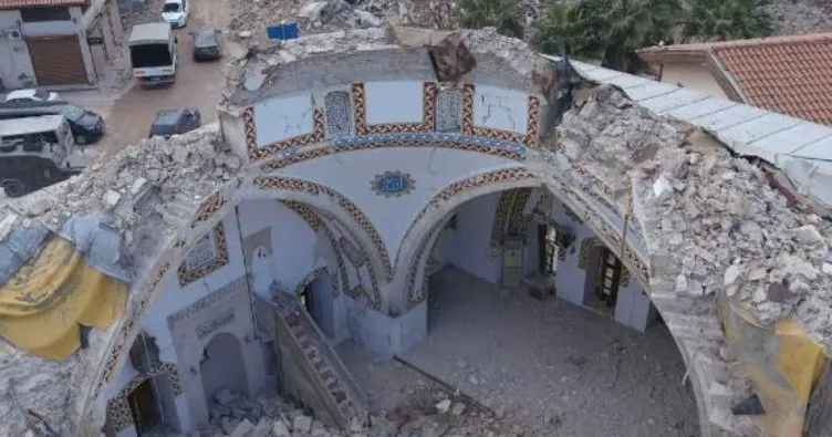 Hatay’da depremde hasar görmüşlerdi: Tarihi yapılar için harekete geçildi