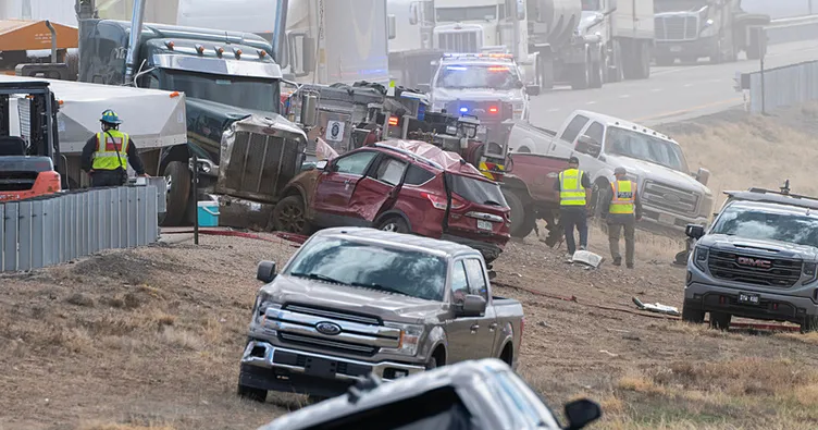  30’dan fazla vasıta birbirine girdi