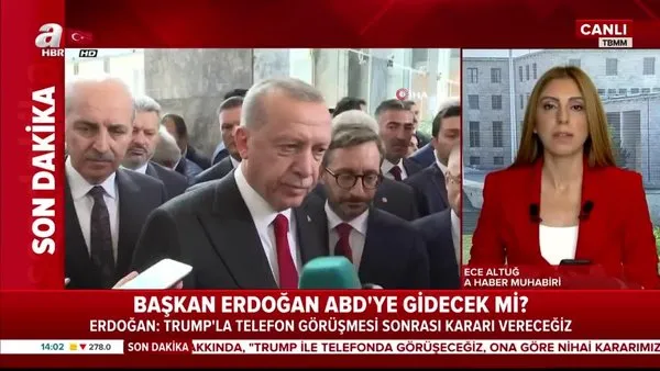 Başkan Erdoğan 13 Kasım'da ABD'ye gidecek mi?
