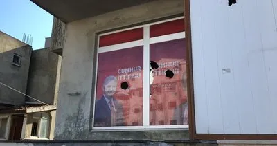 Silivri’de Cumhur İttifakı seçim bürosuna taşlı saldırı