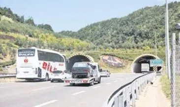 Tünelin Ankara yönü 1 ay ulaşıma kapanacak