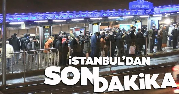Kısıtlamaya dakikalar kala İstanbul manzarası