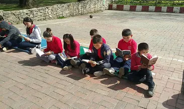 Kabadüz’de kitap okuma etkinliği