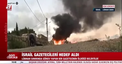 İsrail gazetecileri vurdu!