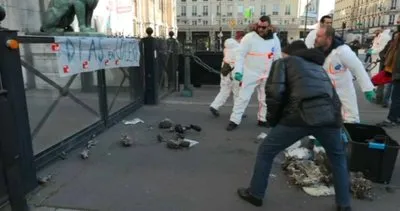 Fransa’da akılalmaz görüntüler! Belediye önüne fare ölülerini yığdılar!