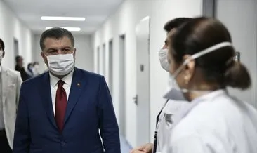 Sağlık Bakanı Koca, Prof. Dr. Feriha Öz Acil Durum Hastanesi’ni ziyaret etti