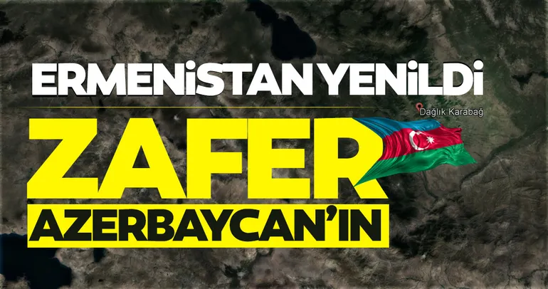 SON DAKİKA HABERİ | Karabağ'da savaş bitti! Zafer Azerbaycan'ın... İşte, cephe hattında son durum