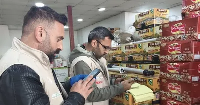 Van’da 2 ton bozuk gıda imha edildi