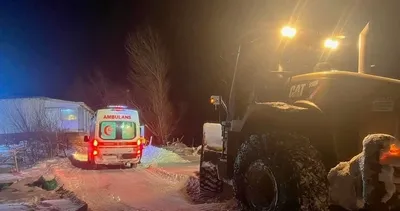 Hakkari’de hasta kurtarma operasyonu