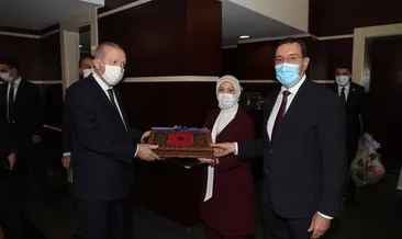 Başkan Erdoğan’a kayısılı teşekkür