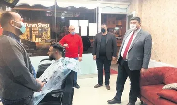 Başkan Oğuz esnafın yanındayız