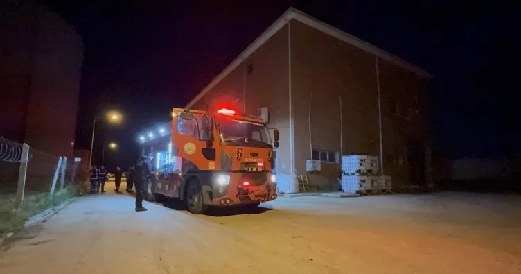 Eskişehir’de su arıtma tesisinin elektrik panosunda yangın