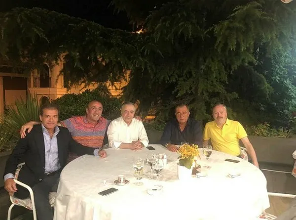 Galatasaray'da Mustafa Cengiz - Fatih Terim zirvesi