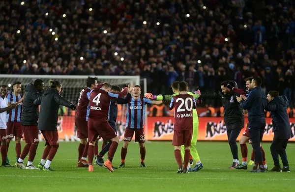 Trabzonspor'dan kolbastı şov