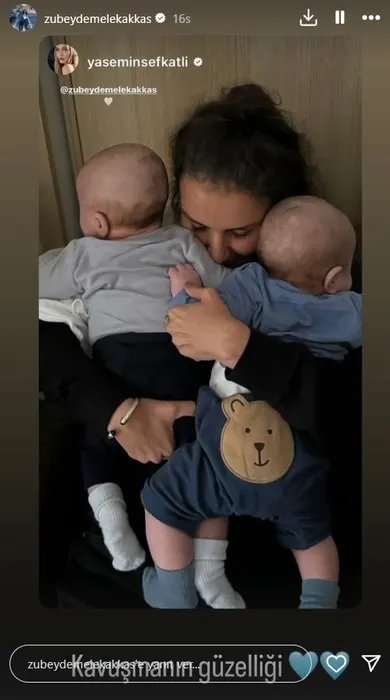 ’Minik Tatlısesler’e hala ziyareti! İbrahim Tatlıses ile kızı Melek Zübeyde sevimli ikizleri görmeden edemiyor! İşte İdo Tatlıses’ten aile pozu...