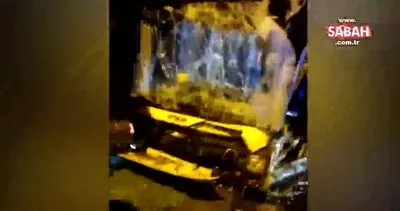 İstanbul Sarıyer’de İETT otobüsü asırlık ağaca çarptı: 7 kişi yaralandı | Video