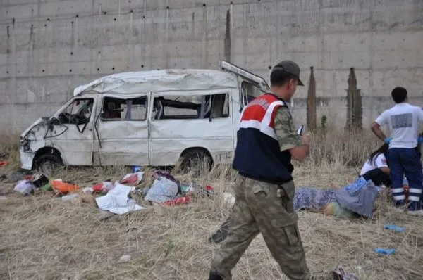 Adıyaman'da feci kaza