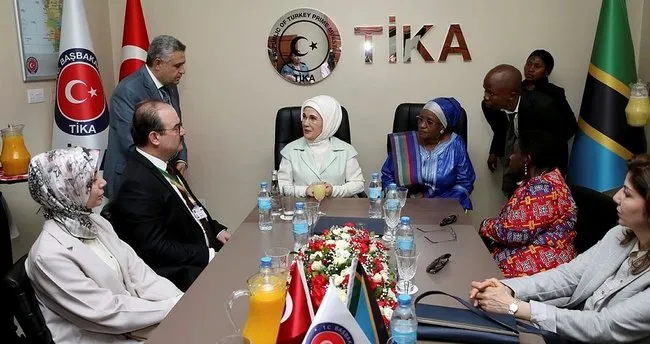 TİKA ofisini Emine Erdoğan açtı