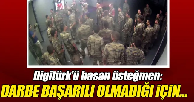 Digitürk’ü basan üsteğmen: ‘Terör alarmı var’ dediler