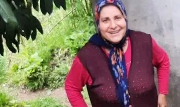 Fındık sepetiyle uçuruma yuvarlanan kadın hayatını kaybetti #trabzon