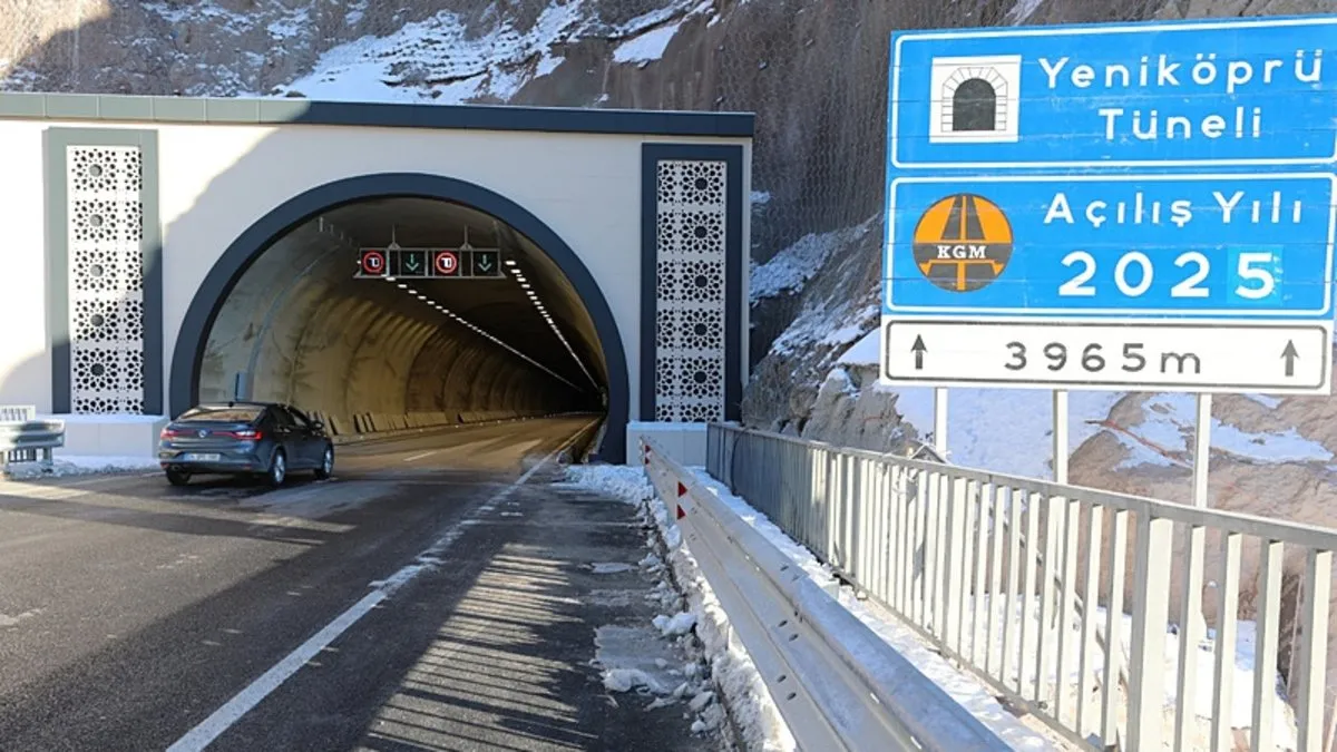 Hakkari-Yüksekova arası seyahat süresi 22 dakikaya indi