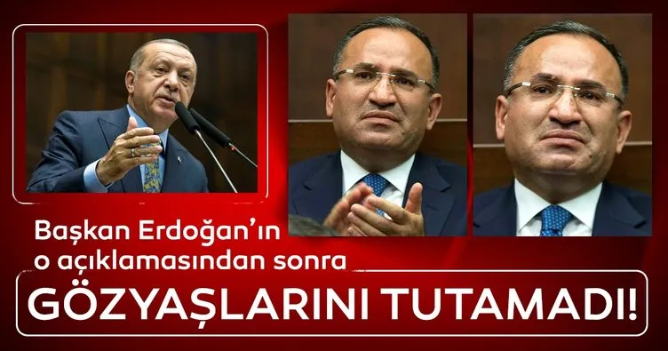 Erdoğan ’Yol arkadaşımı feda edemem’ dedi, Bozdağ gözyaşlarını tutamadı