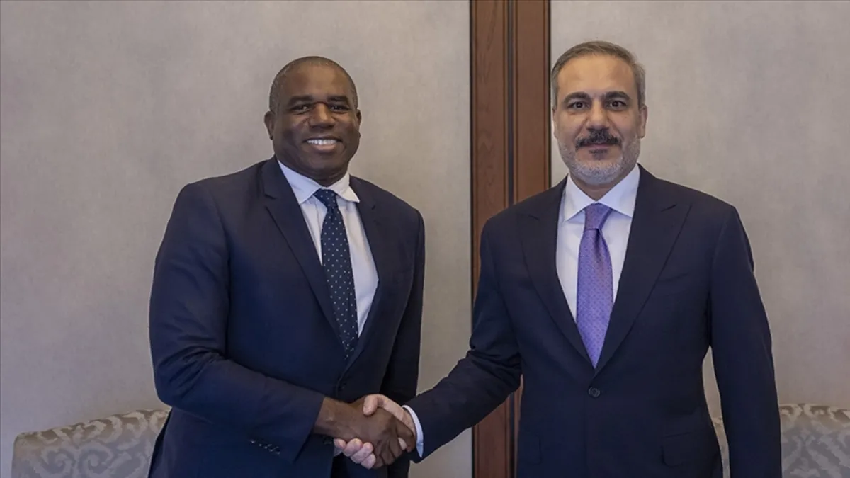Dışişleri Bakanı Fidan, İngiliz mevkidaşı Lammy ile görüştü Dışişleri Bakanı Fidan, İngiliz mevkidaşı Lammy ile görüştü