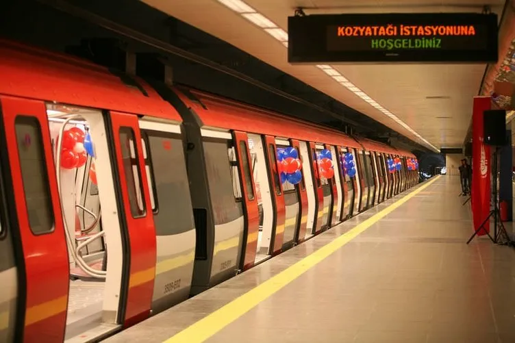 Başbakan Anadolu Yakası’nın metrosunu test etti