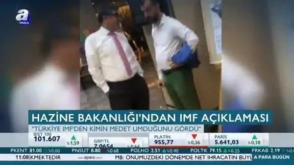 Hazine Bakanlığı'ndan IMF açıklaması