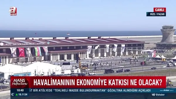 Rize-Artvin Havalimanı bugün açılıyor! Peki ekonomiye katkısı ne olacak? | Video