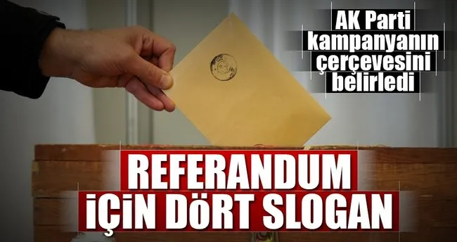 Demokrasi, refah, birlik, güçlü Türkiye