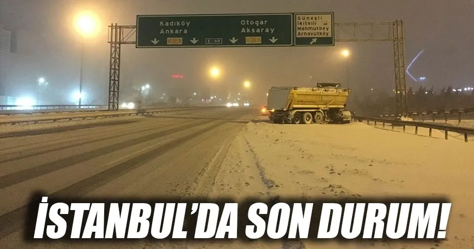 Istanbul Da Son Yol Durumu Istanbul Trafigi Nasil En Son Haber