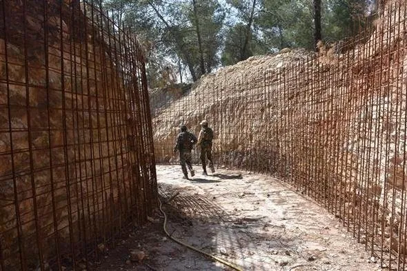 Afrin’de bin teröristi alacak yer altı karargahı bulundu