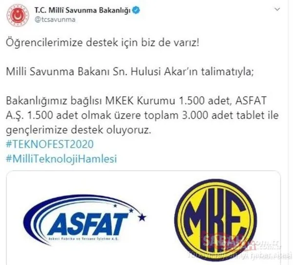 MEB bedava tablet ve laptop dağıtımı başvurusu ekranı 2020! Bakan Selçuk'tan flaş açıklama! Bedava tablet, laptop ve bilgisayar kampanyası başvurusu nasıl yapılır, nereden alınır?