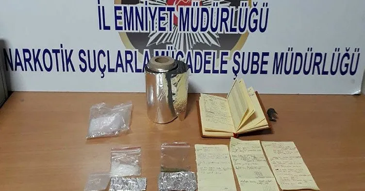 Uyuşturucu satıcısı ’hesap defteri’ ile yakalandı